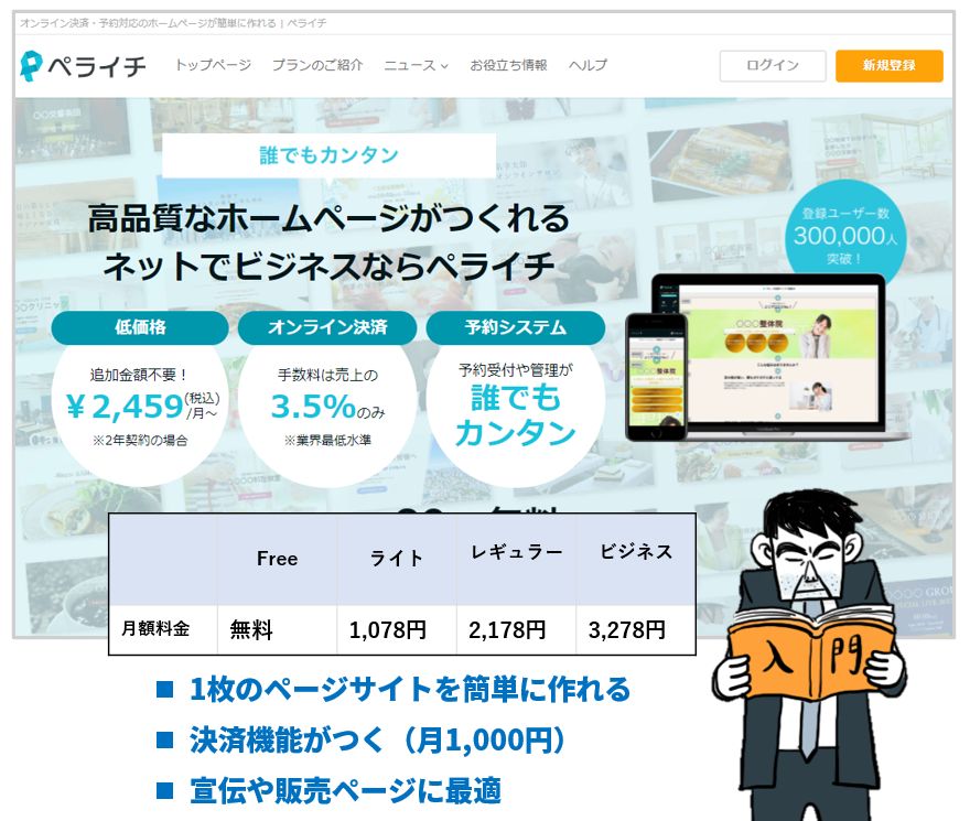 peraichiの価格と特徴